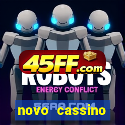novo cassino pagando no cadastro